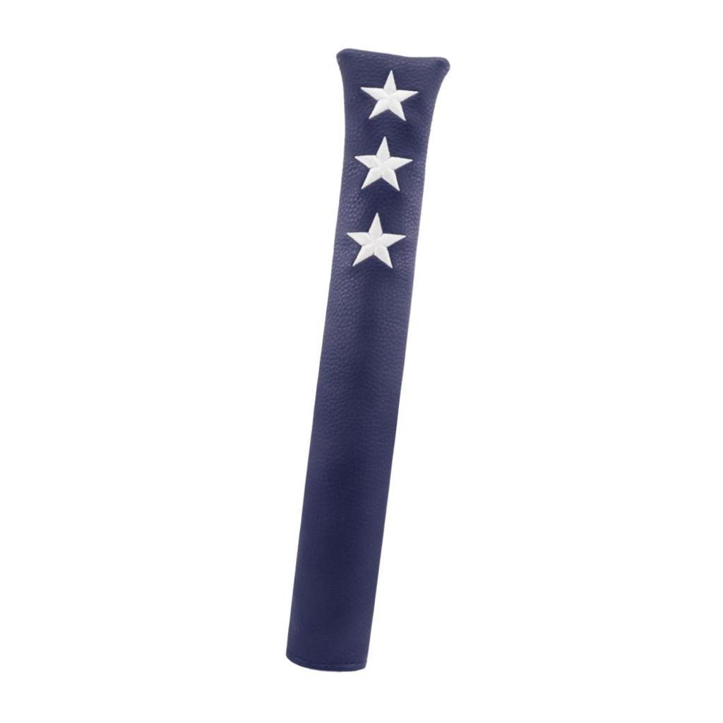 Golf Alignment Stick Cover Aiming Exercise PU Leather Golf Training Sticks Sleeve Equipment Supplies Golf Indicator Rod Holder
