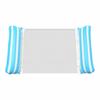 Portable Foldable Water Hammock with Net Backrest Floating Water Bed Inflatable Striped Swimming Pool Mattress Pool Party Toy