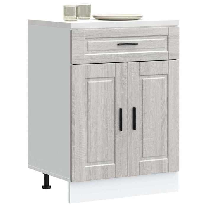 VidaXL Armoire de cuisine Porto sonoma gris bois d'ingénierie 853973