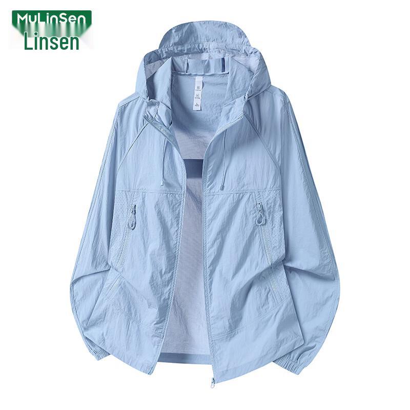 

MULINSEN Women s Ice Silk UPF50+ Sun Protection Hooded Jacket XL (120-140 jin)