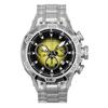 Reserve Ocean Warrior Chronograph Yellow and Black Dial Quartz 47848 100M Men's Watch