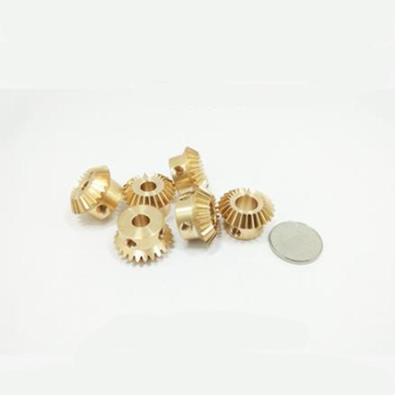 2 adet 1:1 Pirinç Konik Dişli 0.4M 0.5M 0.8M 1M  12 15 18 20 24 25 30 Dişli 90 Derece Dişli Açısı Dişliler Delik 3/4/5/6/8mm