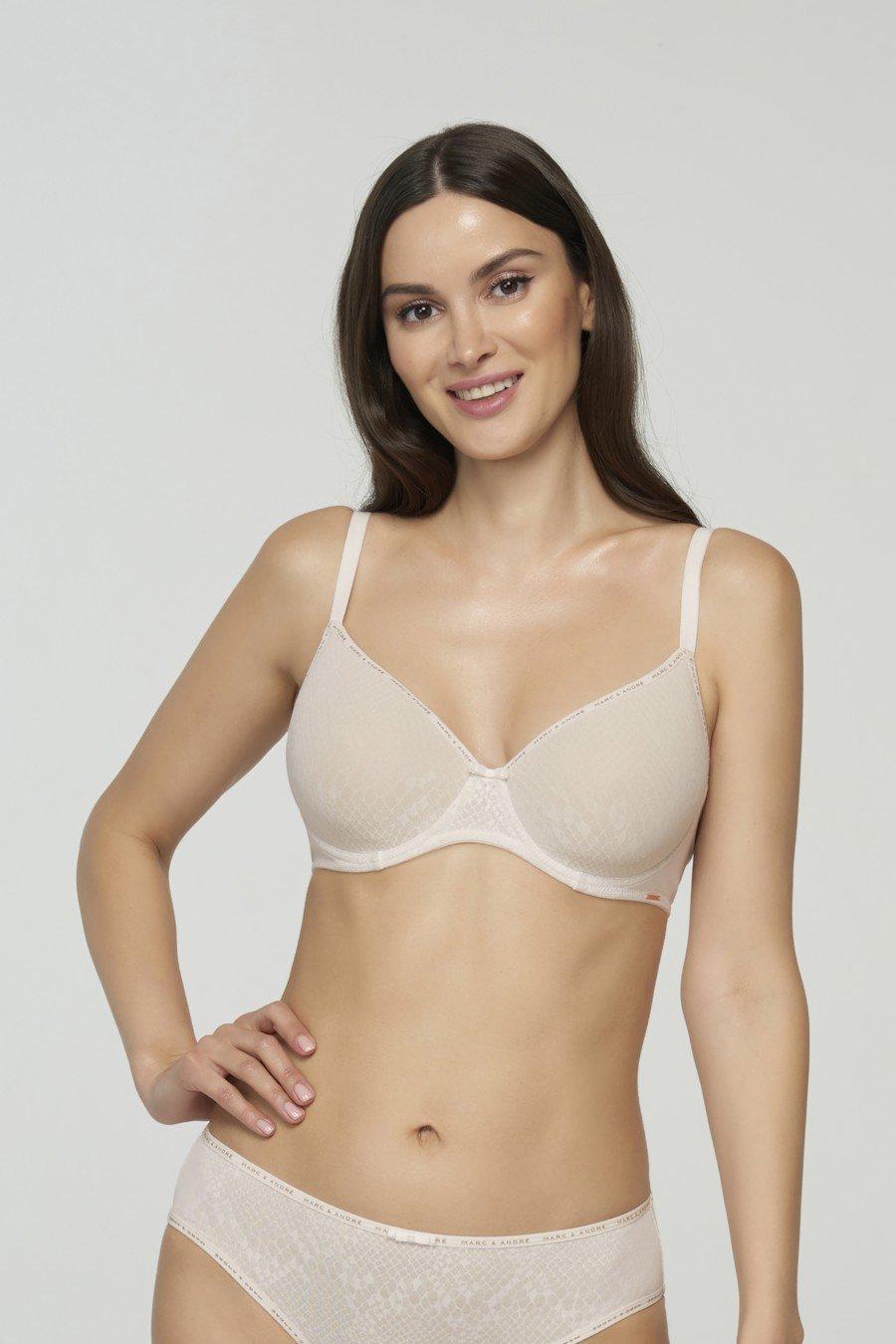 

Бюстгальтер із ущільненою чашкою Marc & Andre (82755) 90B білий