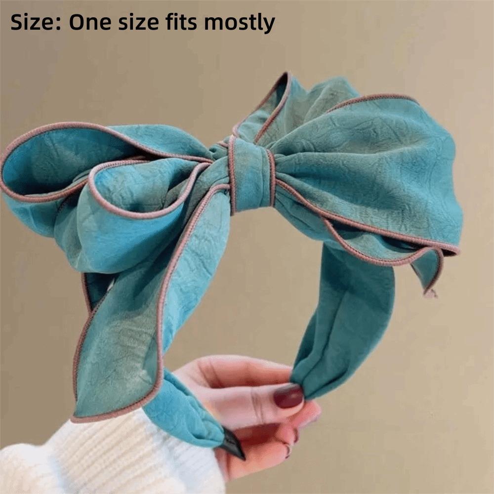 New Multi Layered Bow Knot Hair Hoop Sweet Versatile Hairband Wide Edge Headbands Hair Accessories