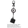 Clip Snooker Pool Chalk Holder Retractable Choker Clip Chalk Storage Holder Billiards Chalk Holder