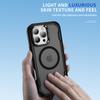 For iPhone 16 Pro Case Compatible with MagSafe Lens Frame Kickstand TPU + PC Shockproof Phone Cover