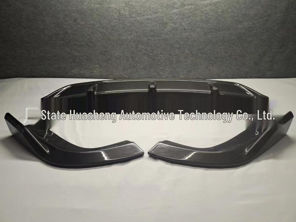 BMW X5 G05 Carbon Fiber Black Warrior Kit: Head Shovel, Front Lip, Side Skirts, Rear Wing, and Corner Spats.