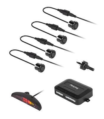 Reversing Rear Parking Sensors LED IP67 Peiying LED Display 4 Pieces