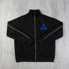 LUXEONHigh Street Y2K Letter Pattern  Zipper Sports Fashion Tops for Men and Women.