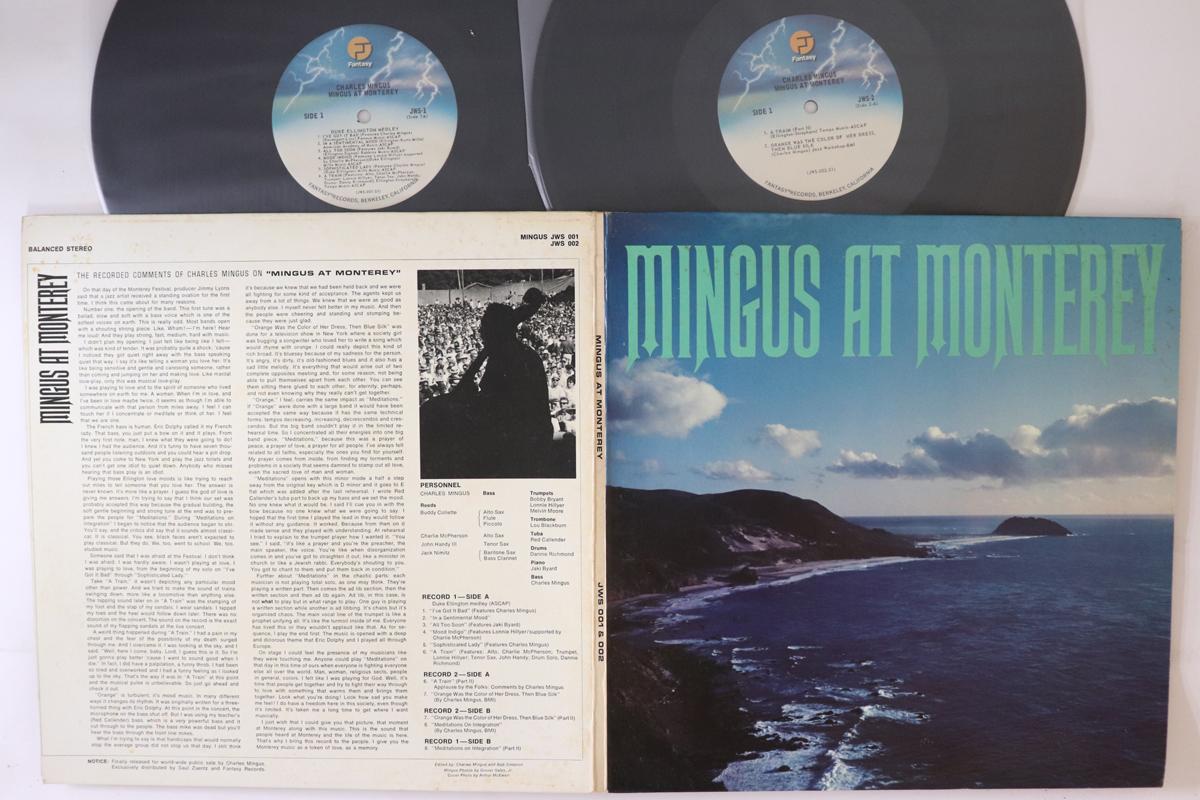

LP Record CHARLES MINGUS - Mingus At Monterey JWS001002 FANTASY US Jazz Used