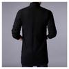 Men S Long Knit Cardigan Casual Pocket Sweater Coat