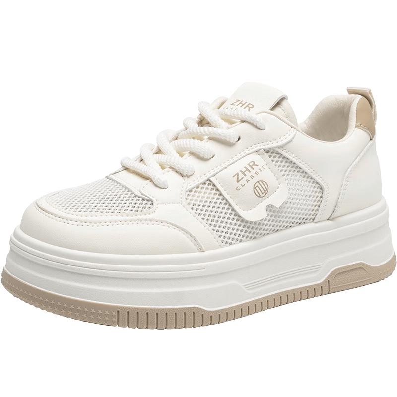 ZHR Women s Summer Breathable Mesh Platform Sneakers 39