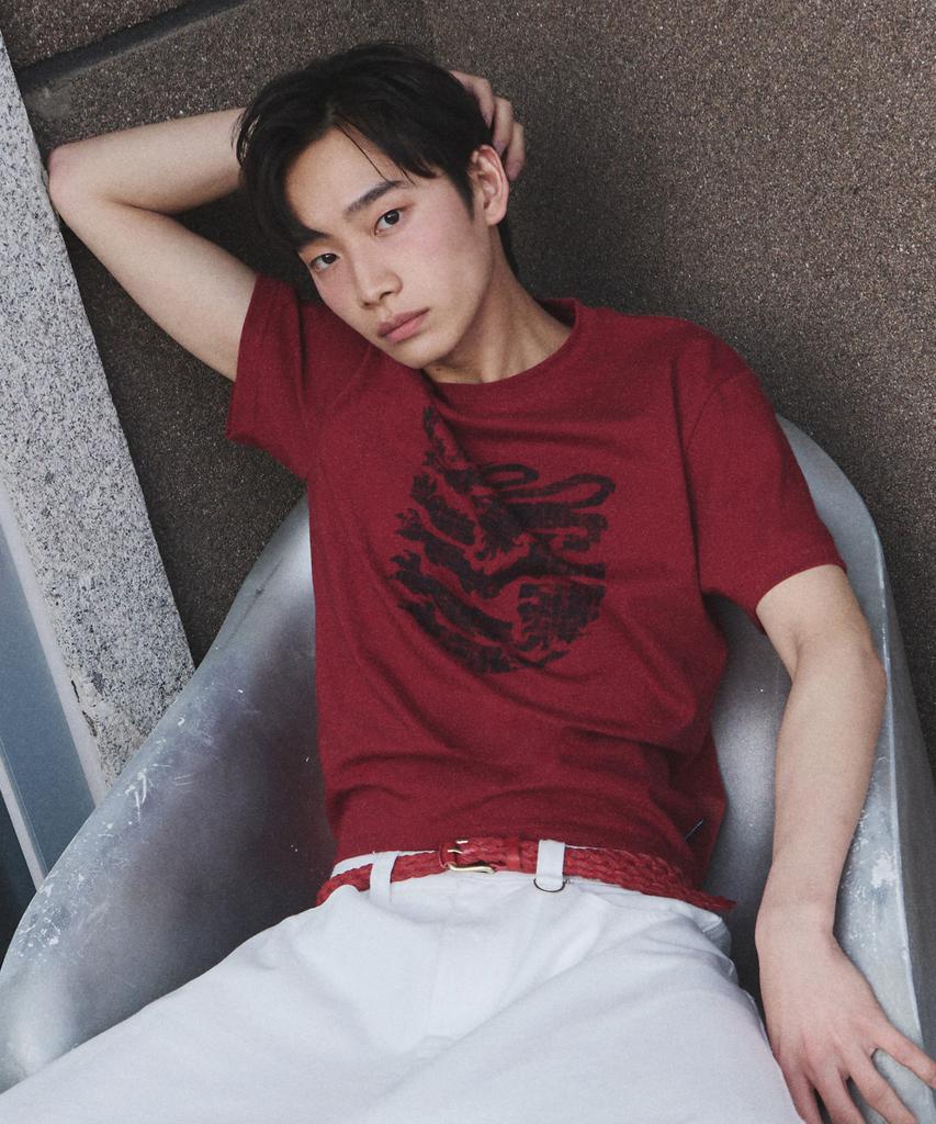 URBANSTOFF Crack Artwork Baby Tee (Red)