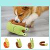 Multi-functional Dog Sniffing Toy Sound-making Plush Snail Toy Chew-resistant And Teeth Grinding Pet Boredom Relief