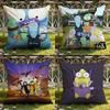Solar O-Opposites Cushion Cover Home & Car Dual-Scene Pillow Cover: Reversible for Premium Comfort