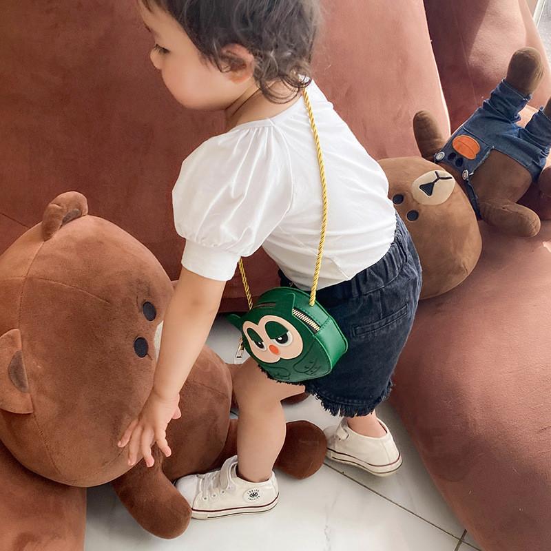Schattige Cartoon Kinder Tas Schattige Mini PU Leer Crossbody Voor Kinderen