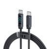 Toocki PD100W Digital Display Silicone Cable for Apple 17 MacBook, Super Fast Charging.