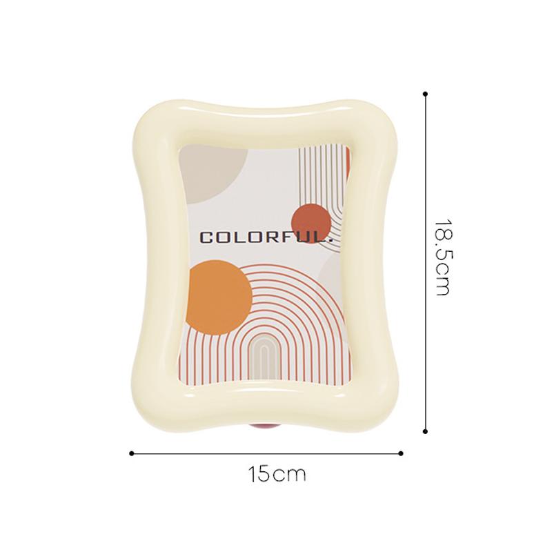 Nordic Style Desktop Table Photo Frame Creative Simplicity Living Room Office Small Photo Frame Postcard Display Ornaments