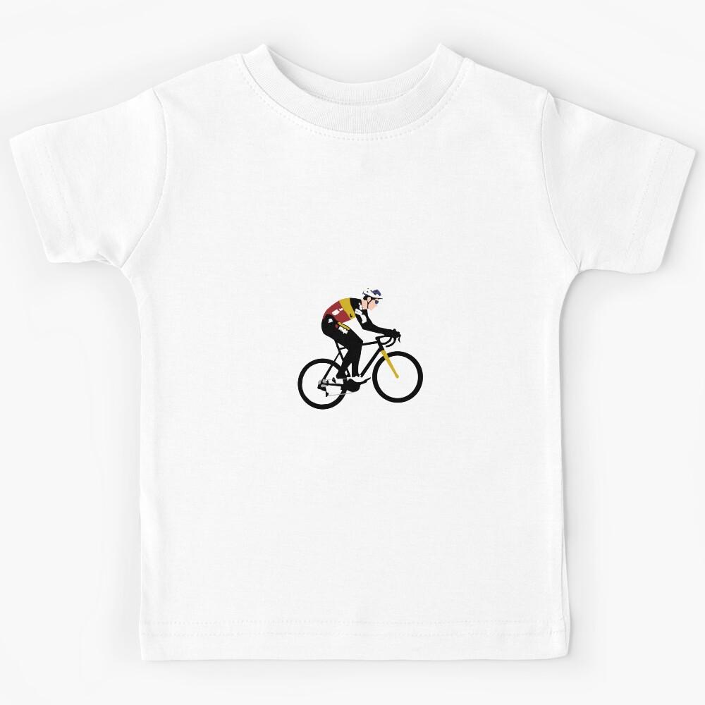 Wout Van Aert Mountain Bike Kids T-Shirt 120