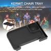 Folding Reclining Clip On Side Desk Portable Clip On Side Recliner Table Multipurpose PP for Fishing Camping Beach Recliner