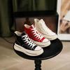 Abu High-top Canvas Shoes Women's Spring Festival New Fashion Versatile Women's Casual Board Shoes