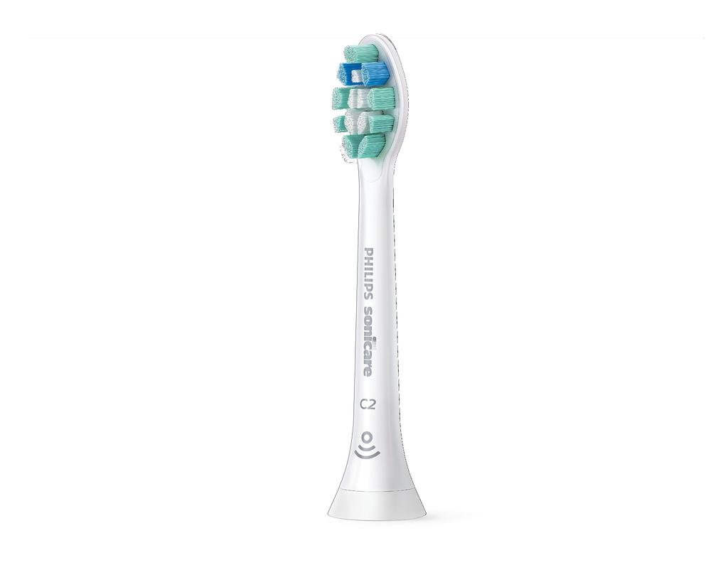 Philips Sonicare HX9022/67 Clean Plus Replacement Brush Heads Regular 2-Pack Genuine Electric Toothbrush Refill 6 Month Supply