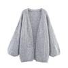 European and American Style, New Women's Clothing, Foreign Style, Fashionable, Casual, Versatile, Buckle-free Knitted Jacket