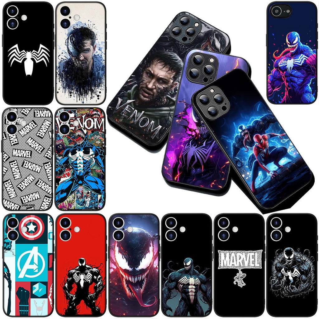 Cover for Motorola Moto Edge 70 60 Fusion NEO Pro G56 G96 G04 G05 20 G Stylus Casing Phone Case Venom Superhero Marvel