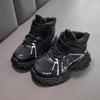Kids Boots Winter Warm Waterproof Snow Boots For Children Casual Outdoor Sneakers Winter Plush Lined High-Top Sports Shoes