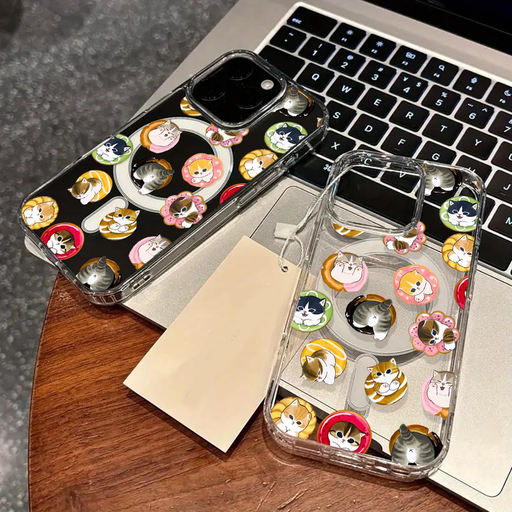 Magnetyczne etui na telefon dla iPhone 11 12 13 iPhone 13 14 15 Pro 15 16 Pro Max Samsung A15 A16 A25 A26 A55 A56 S25 S24 S22 S23 Ultra S25 Edge