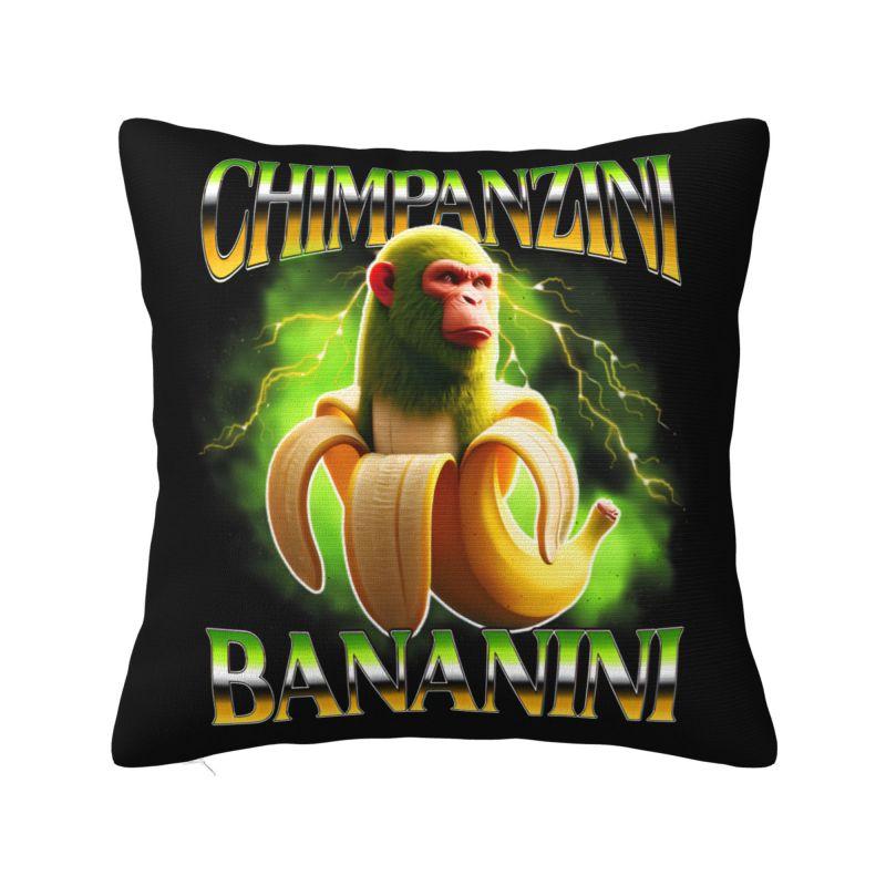 Italian Brainrot Cappuccino Assassino Throw Pillow Case Home Decorative Cushions Cover For Sofa Car Square Polyester Pillowcase