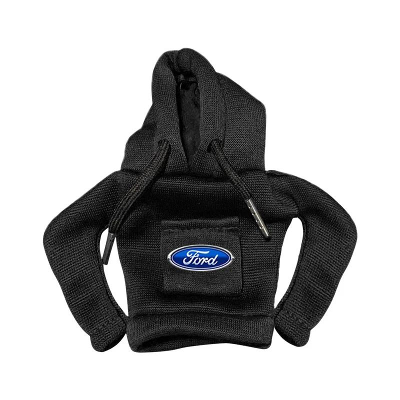 Car Gear Shift Washable Hoodie Decoration Funny Car Shift Lever Handle Kit For Ford Ecosport Edge Figo Flex Focus Fusion Fiesta