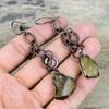 Citrine rough earring electroformed copper earrings handmade earring citrine rough gemstone jewelry gifts for mom wonderful copper jewelry
