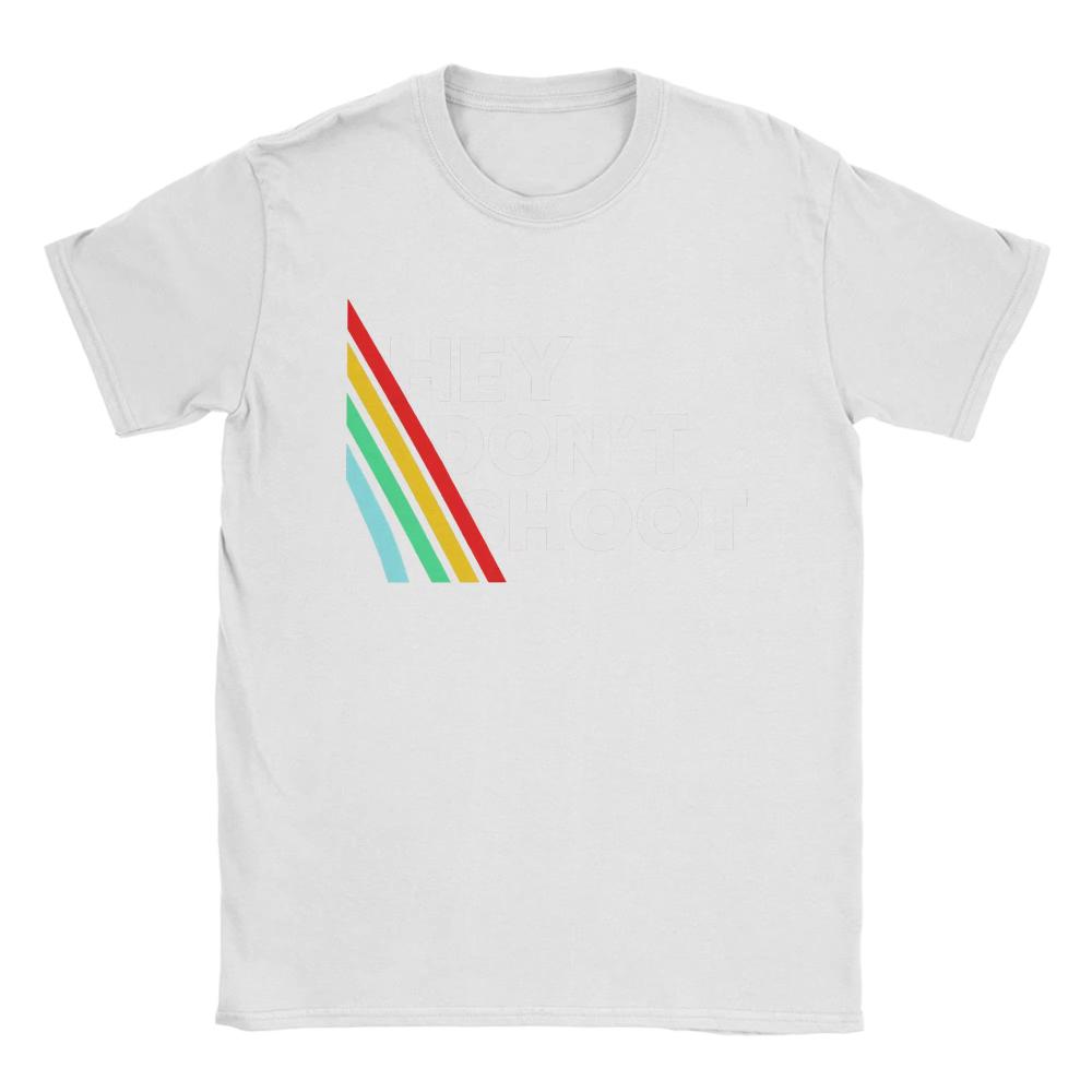Arc Raiders Hey Nicht Schießen T-Shirt Sommer Hip Hop T-Shirts Mann Frau Baumwolle Rundhals Übergroße Kleidung Kurze Ärmel Oberteile