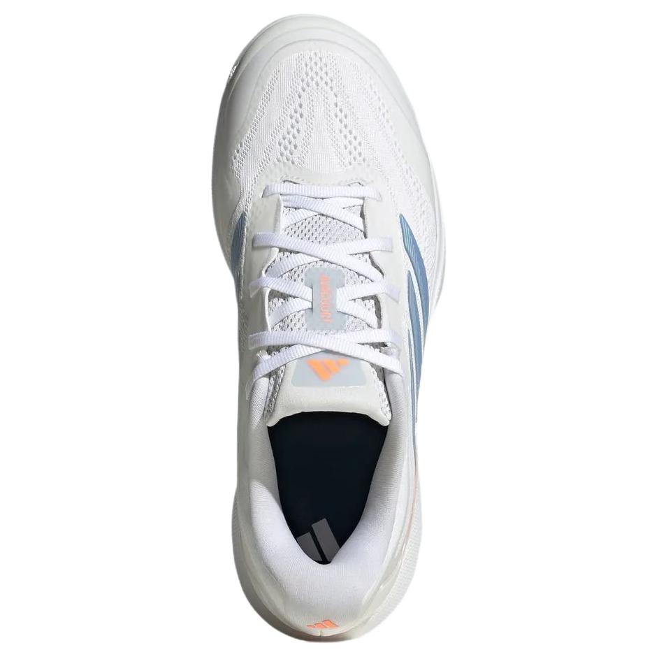 adidas Avacourt 3 Breathable And Wear Resistant Low Top Tennis Shoes Women's White JP8858