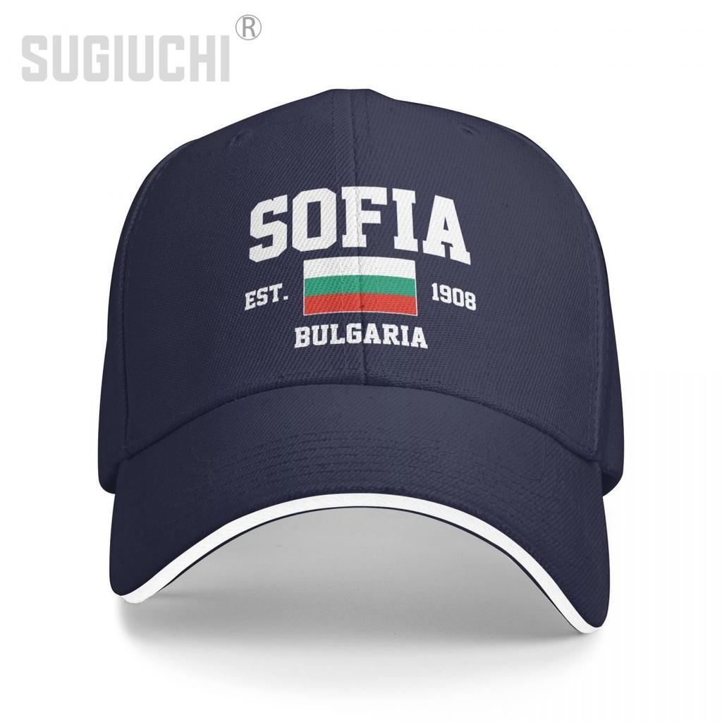 Baseballkappe Bulgarien EST.1908 Sofia Hauptstadt Unisex WoUnisex Unisex Hip Hop Sandwich Caps Snapback Golfhut Angeln
