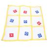 Large XO Outdoor Game Nylon XO Board Toss Yard Game with X and O Bn Bags Drawstring Bag for Kids Backyard Lawn Camping Games