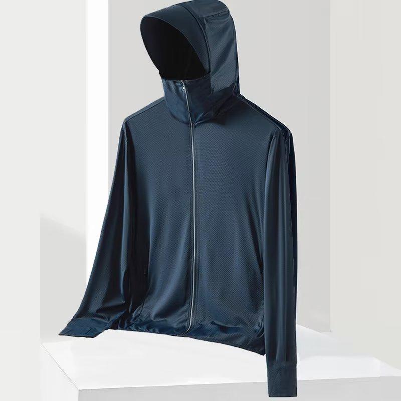 Men's Summer UV Protection Lightweight Breathable Outdoor Shirt for Fishing & Cycling