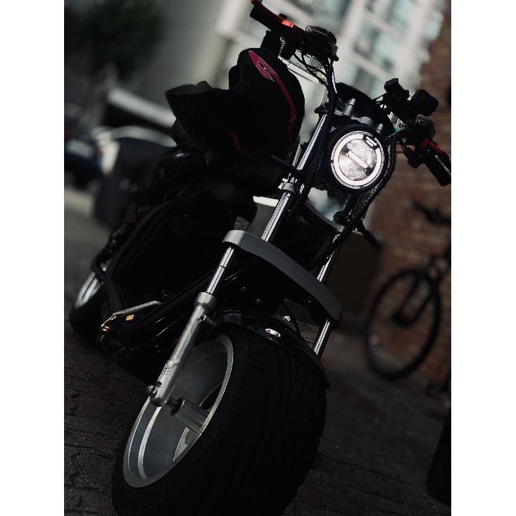 6.8 Inch Motorcycle Led Headlight Projector For Harley Touring Softail Heritage Street Glide Road King