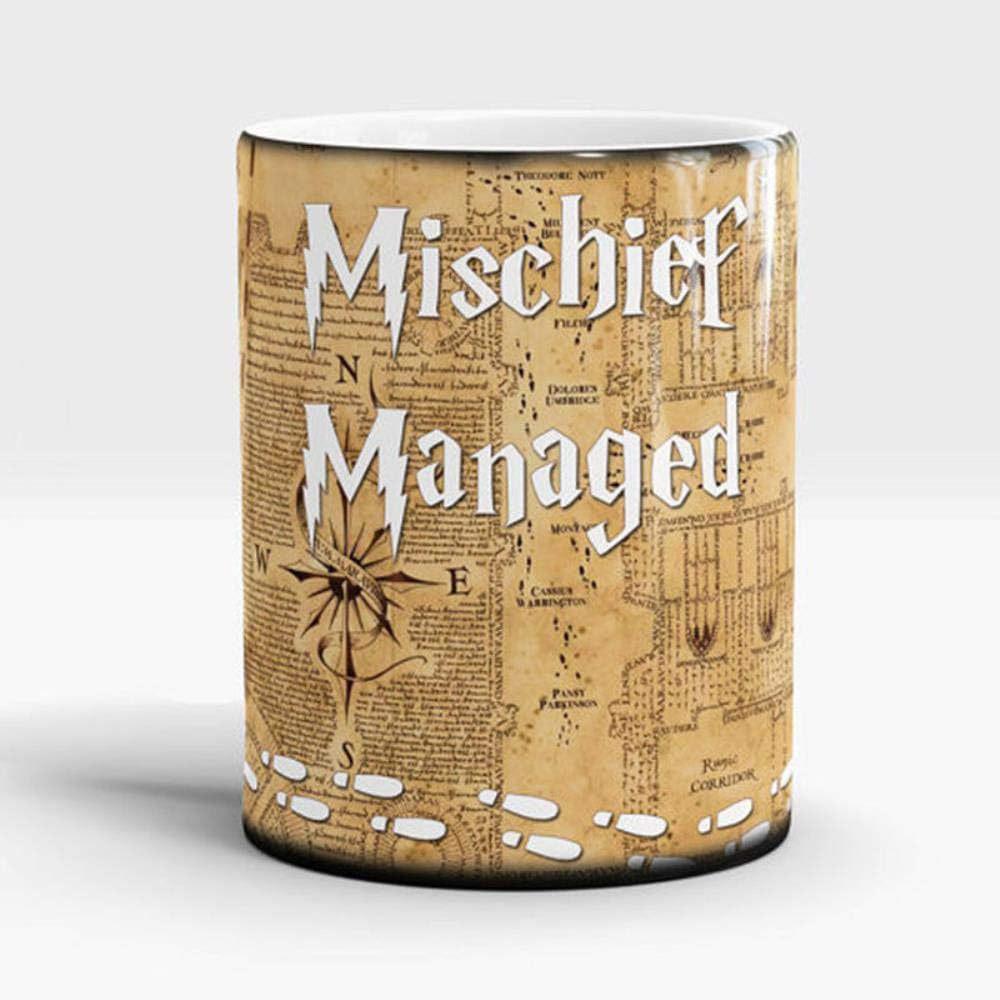 Harry Potter Marauder s Map Heat Sensitive Color-Changing Mug 301-400ml