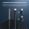 High Definition WiFi Industrie-Endoskop Tragbares 3-in-1 Universal-Endoskop Rohrleitungsinspektions- und Wartungsgerät