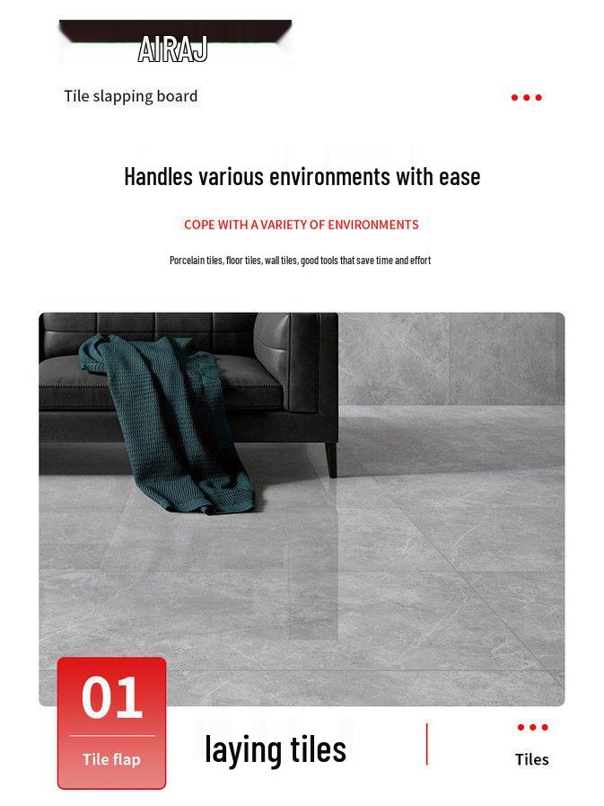 Arrizo Tile Tapping Board Set for Floor Laying