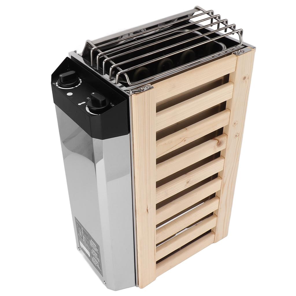 Sauna Heater 3.6KW 110V Internal Control Stainless Steel Sauna Heating Stove for Home Hotel Steam