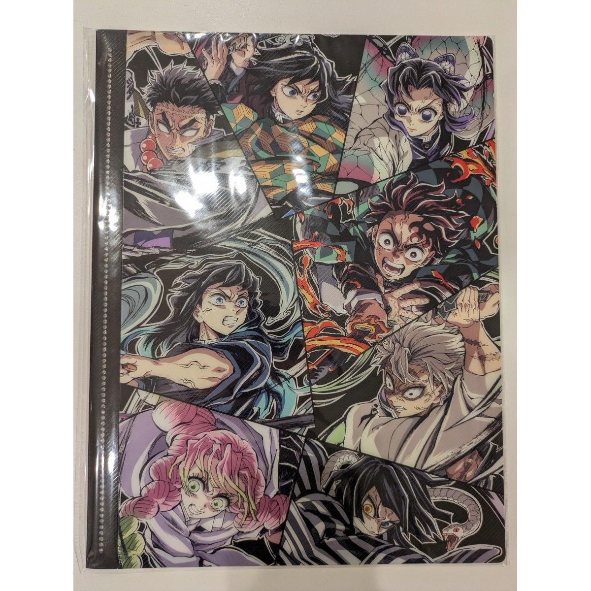 Used Demon Slayer: Kimetsu no Yaiba Clear File Holder Aniplex Complete Exhibition End Roll Clear File
