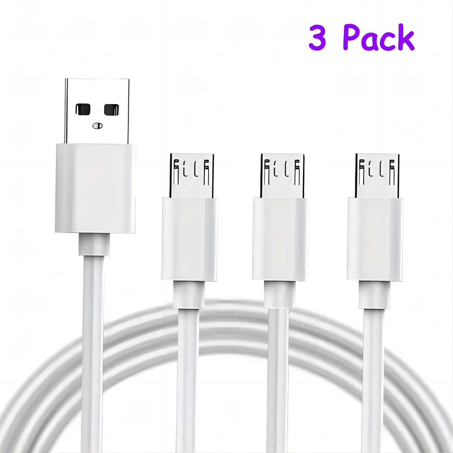 

Кабель для зарядки Micro USB 1M/3FT - 3 шт. 1m