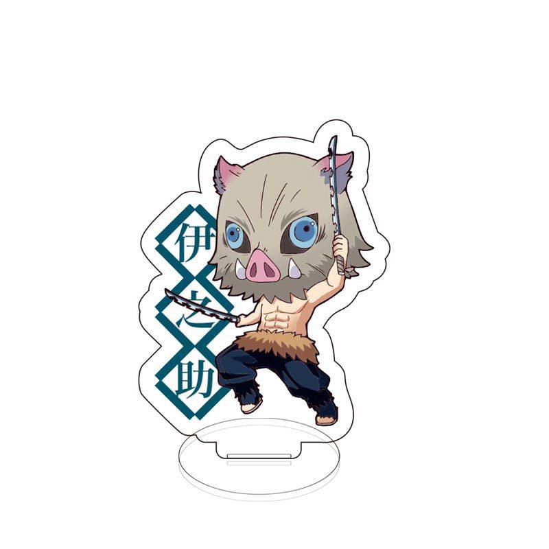 Acrylic Standee Demon Slayer Kamado Tanjiro Agatsuma Zenitsu Cartoon Anime Small Stand Acrylic Figure Anime Merchandise