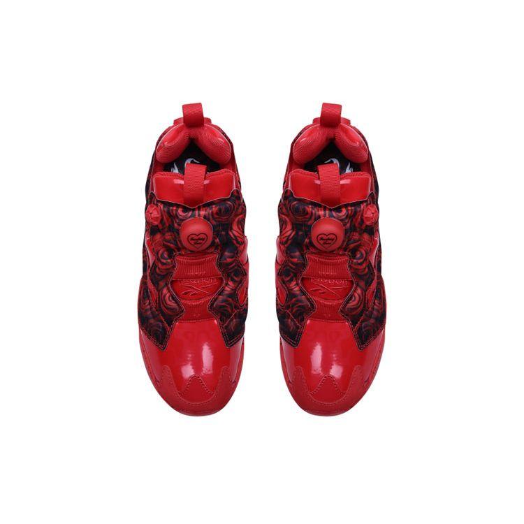 Reebok Instapump Fury Og Mu Unisex Rojo Primal Negro Día de San Valentín Dv9585