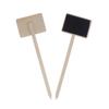 10PCS Durable Marker Greenhouse  Garden Tools Plants Tags Classification Marker Wooden Chalkboard