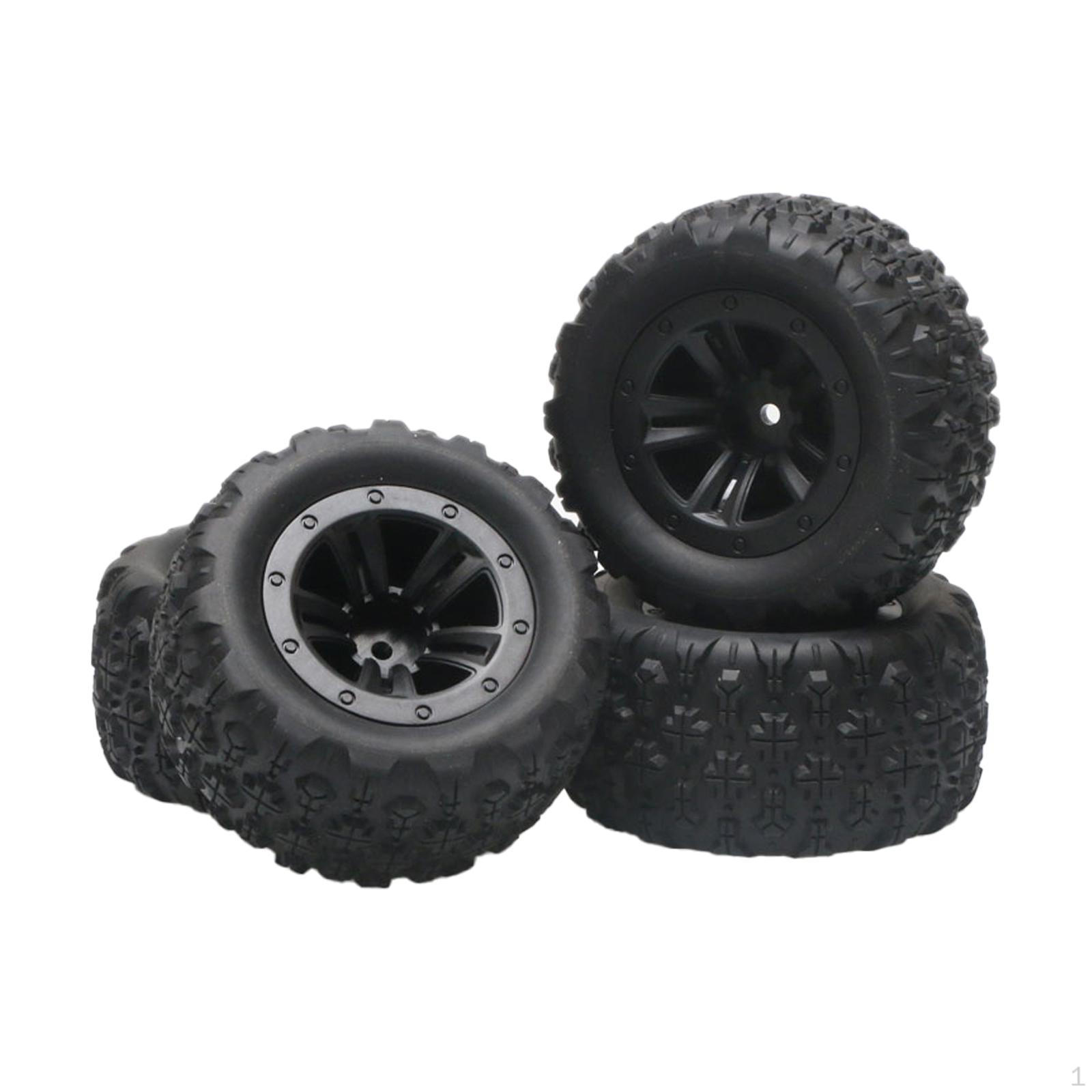 

1/12 1/14 1/16 RC Колеса та шини DIY Запчастини для хобі моделі 4pcs tire