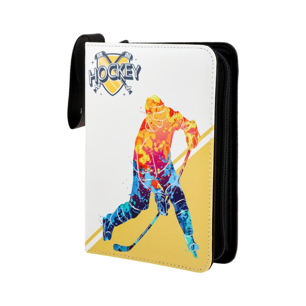 Hockey Card Binder Sleeves 4 Pocket Trading Card Binder 400 Pockets Collector 3-Ring Cards Holder Book Albums, buy the best products in the Ayzeze online store Hockey Card Binder Sleeves 4 Pocket Trading Card Binder 400 Pockets Collector 3-Ring Cards Holder Book Albums, buy the best products in the Ayzeze online store